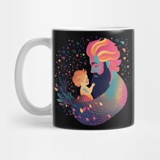 Mermaid Fathers Day Mug